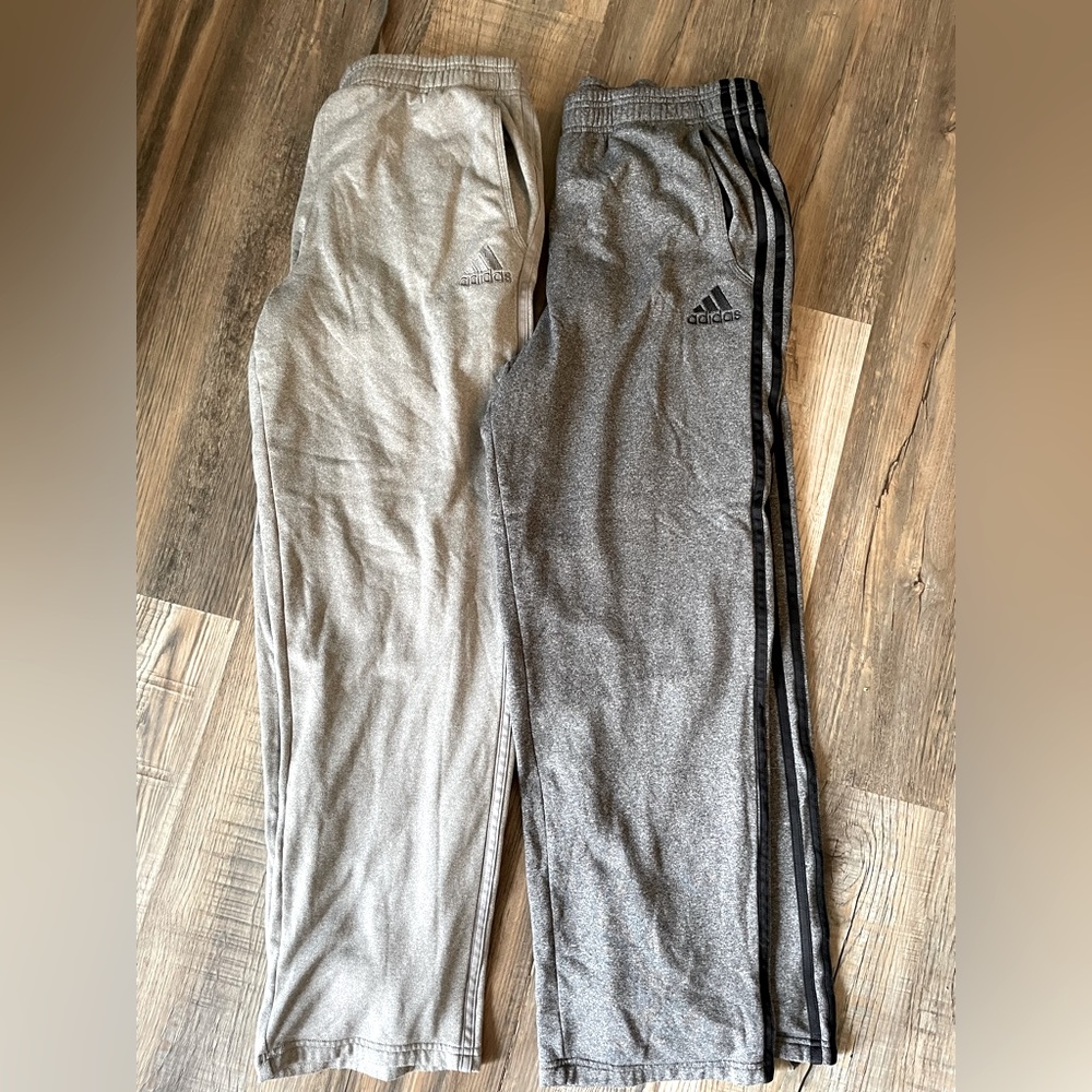 Mens addidas size large athletic pants. Lot of 2